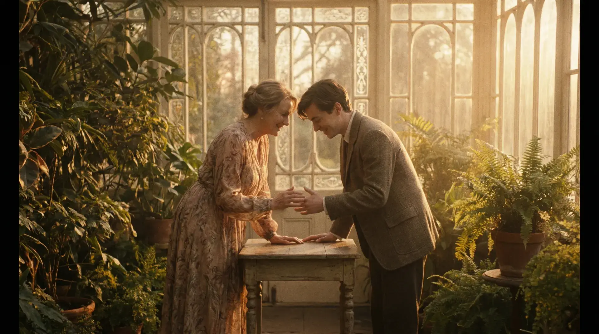 温室中的亲密对话 - 妈妈的朋友主题 日本伦理 电影